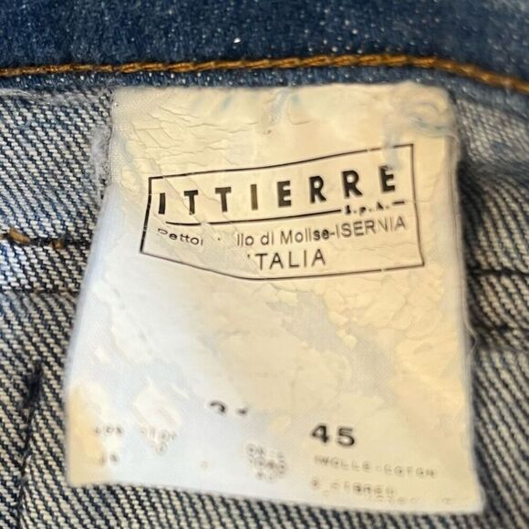 D&G Dolce & Gabbana Lite Distresses Straight Leg Pockets Front No Back Preloved - Picture 6 of 10